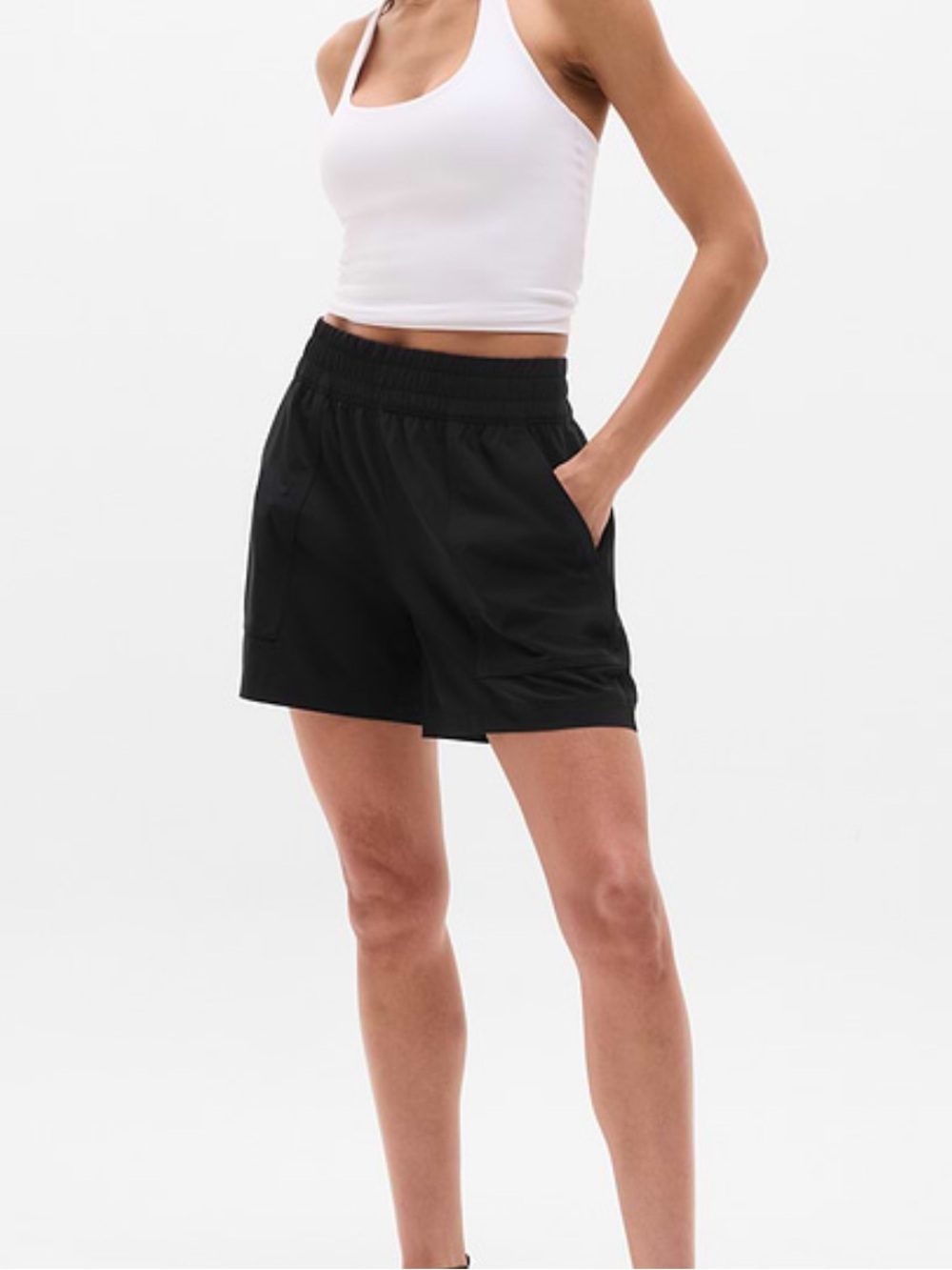 Athleta Black Women's Wayfind Shorts